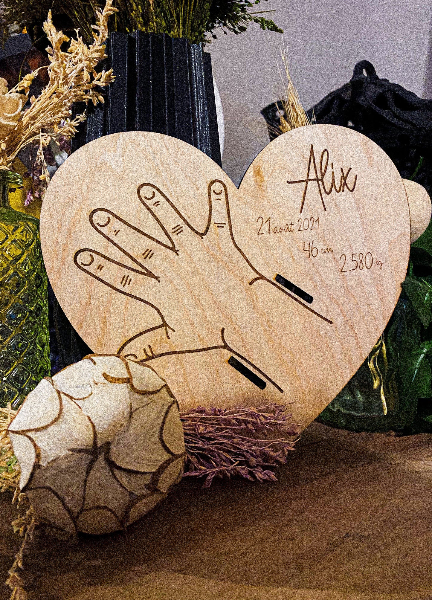 Porte bracelet de naissance