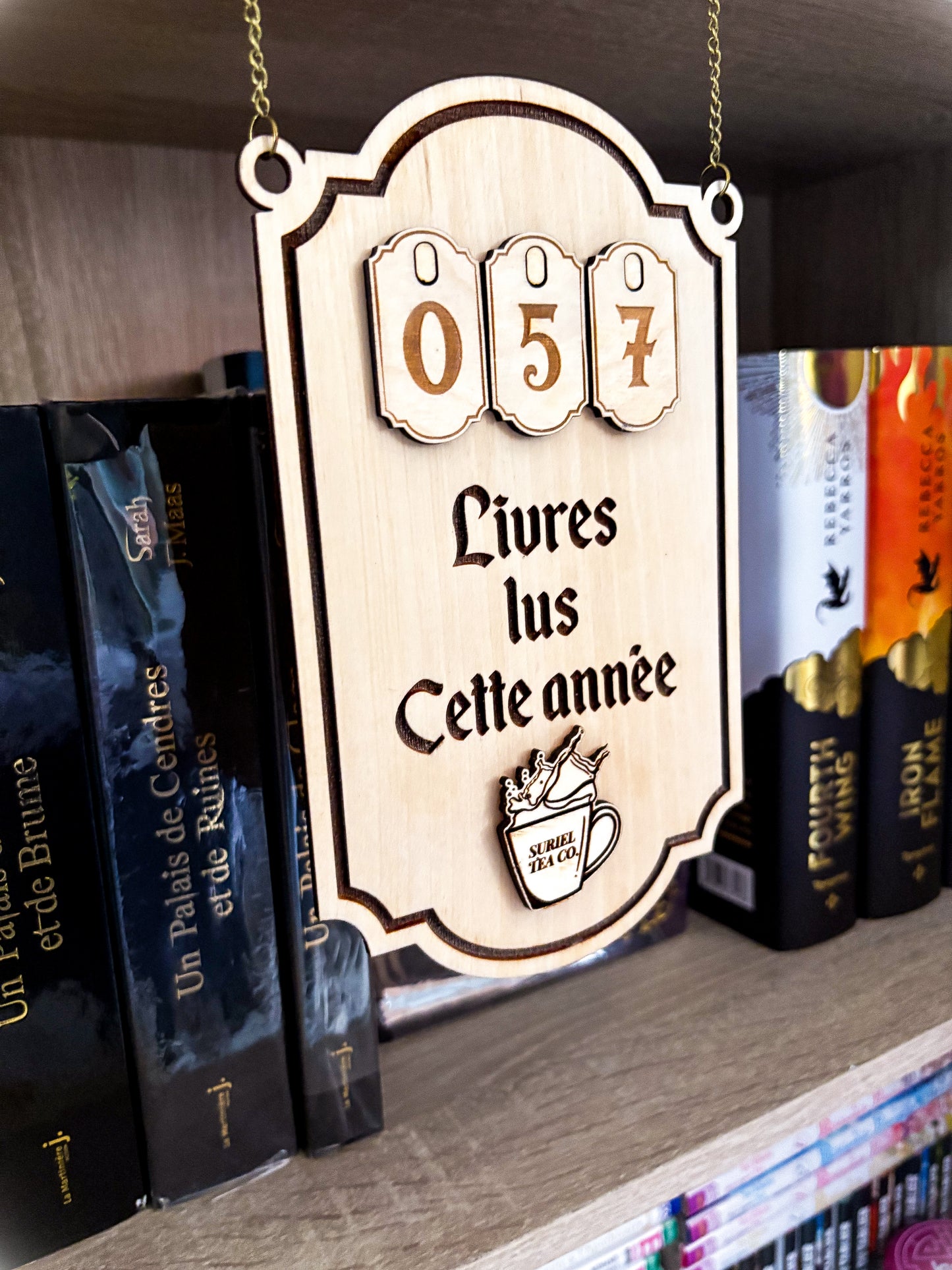 Compteur de livres lus fantasy